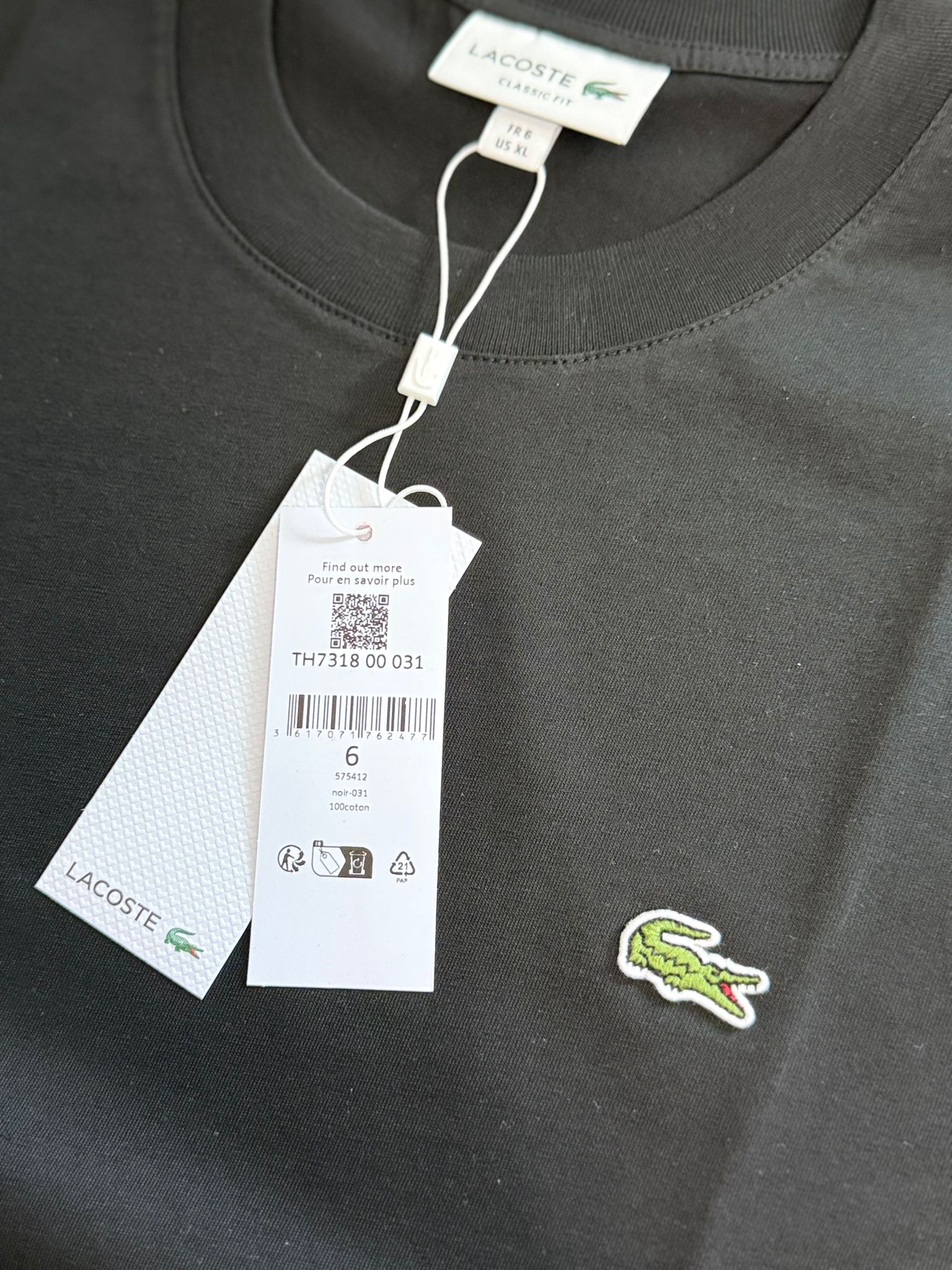 Lacoste - T-Shirt (Schwarz)